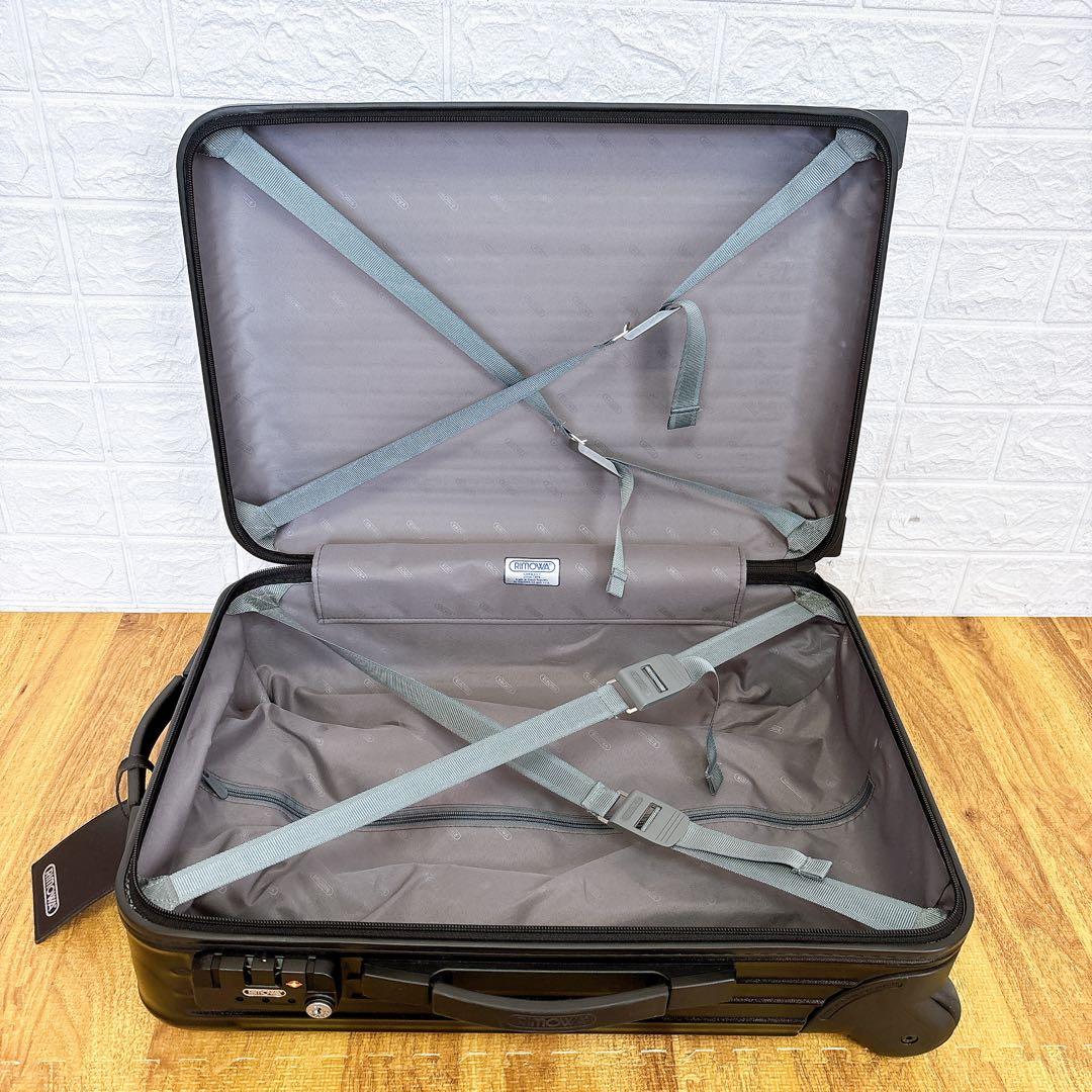 超美品　リモワ サルサ 機内持ち込み キャビントローリー 32L 2輪 ブラック