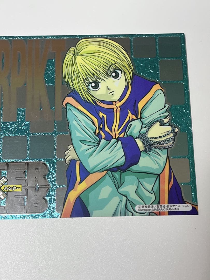 HUNTER×HUNTER クラピカ エッチングポストシール