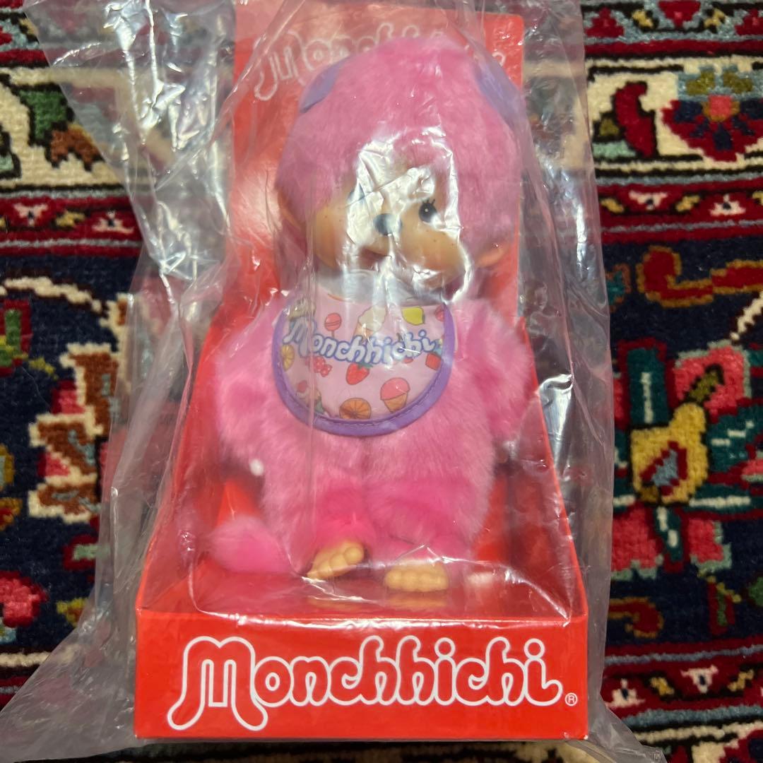Monchhichi ピンク ぬいぐるみ 約20cm