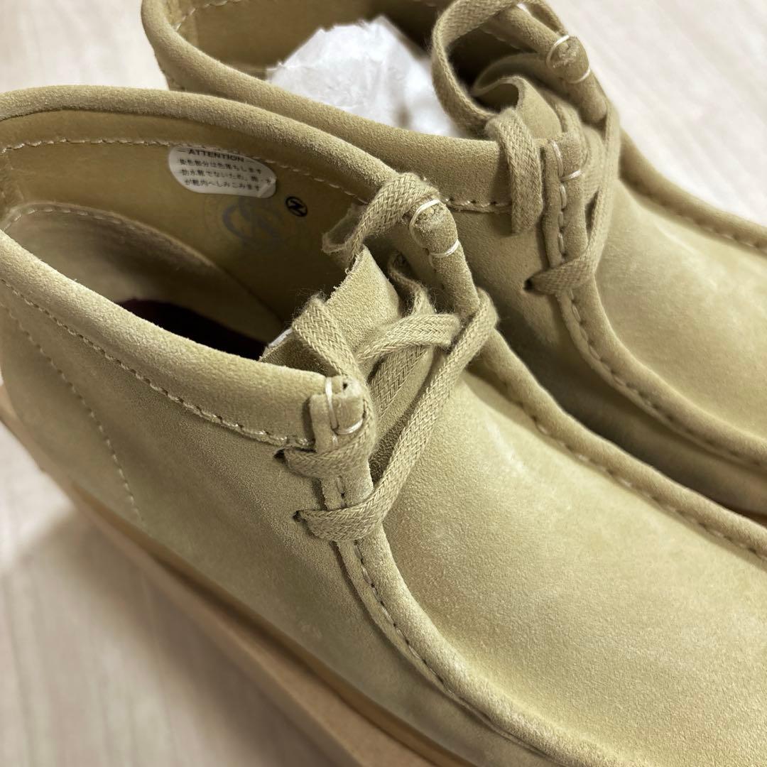 【新品】クラークス　ワラビーブーツ　メンズ