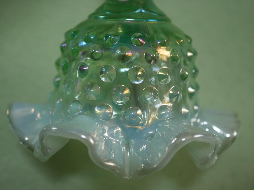 フェントン Sea Mist Green イリデセントホブネイル ハンドベル