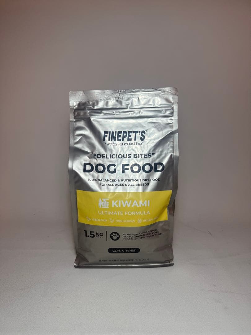 ドッグフード FINEPET'S Delicious Bites Dog Food 1.5kg