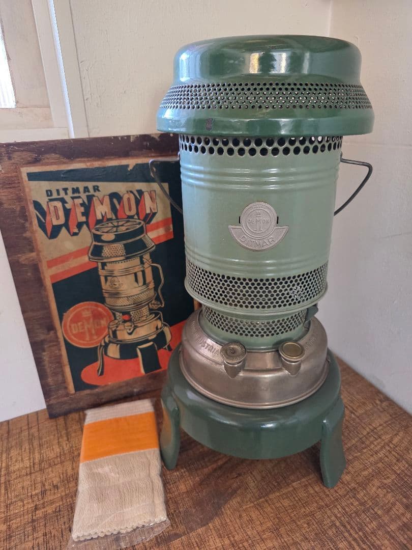 J*e様 超希少美品ビンテージストーブ 　デイトマー デーモンNo69　真鍮タン