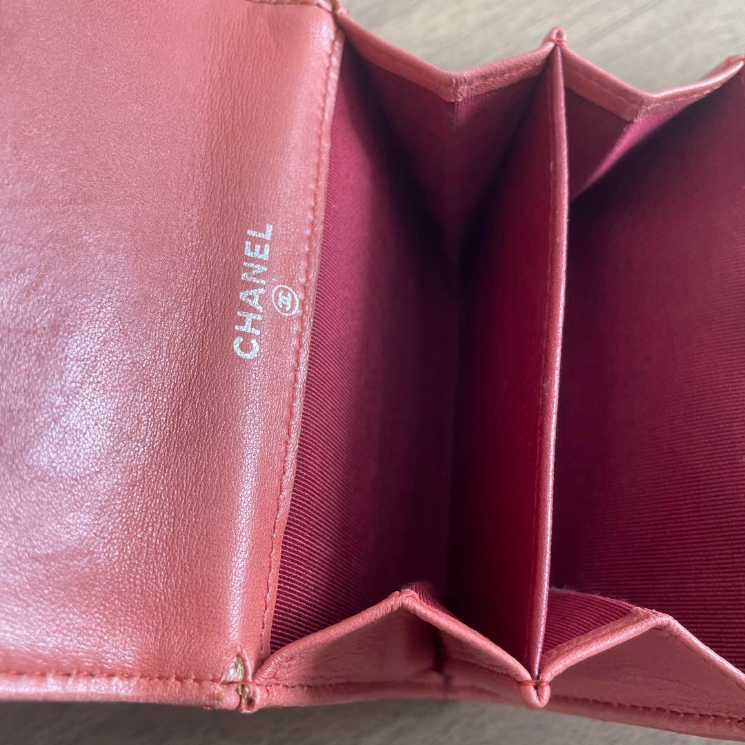CHANEL 財布 ピンク