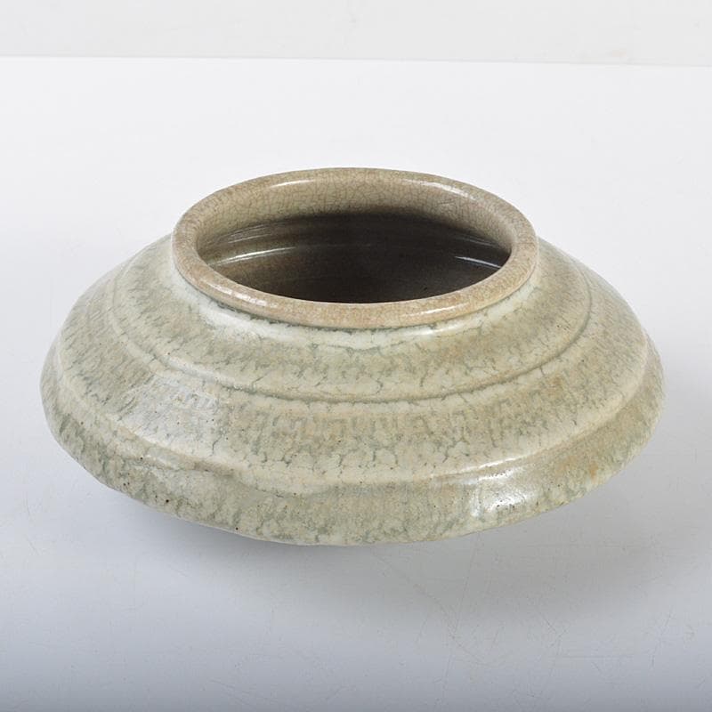 中国　官窯青磁　水孟　筆洗　C　R4274