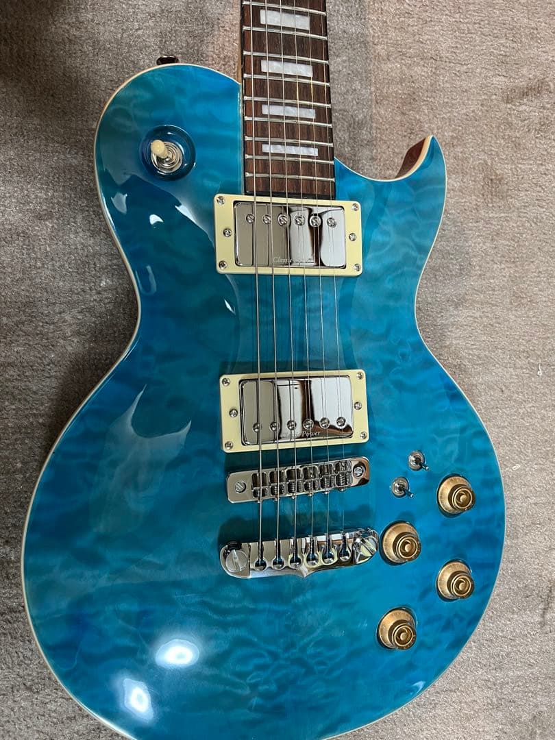 美品❗️　シースルーエメラルドブルー　希少　アリアプロ2 PE-480