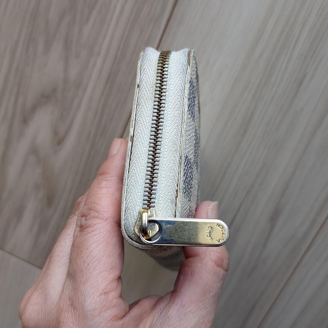 b*3様 ルイヴィトン ダミエ アズール ジッピー パース コンパクトウォ