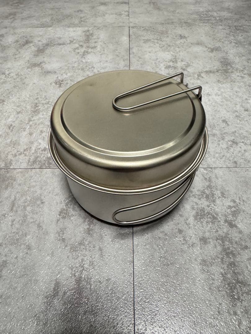 ヴィンテージ　msr チタンクッカーセット