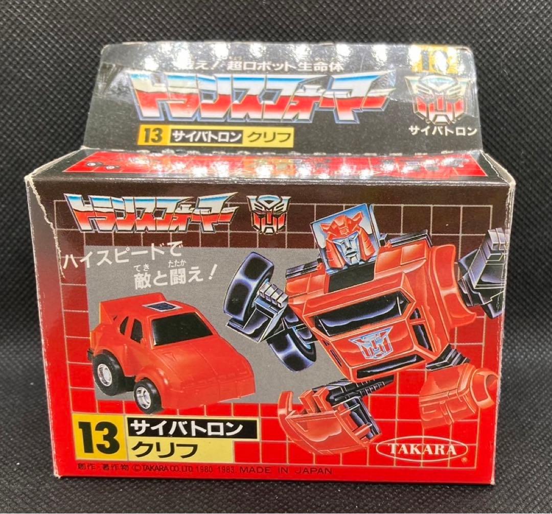 ◾️トランスフォーマー◾️　サイバトロン★クリフ　ポルシェ★イエロー【TAKARA】