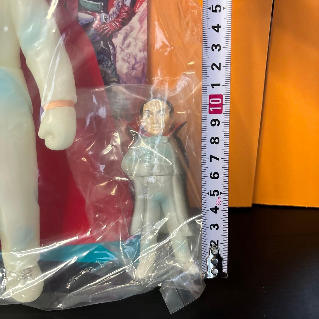 死神博士(新色蓄光)＋ミニソフビ・メディコムトイ　東宝レトロソフビコレクション