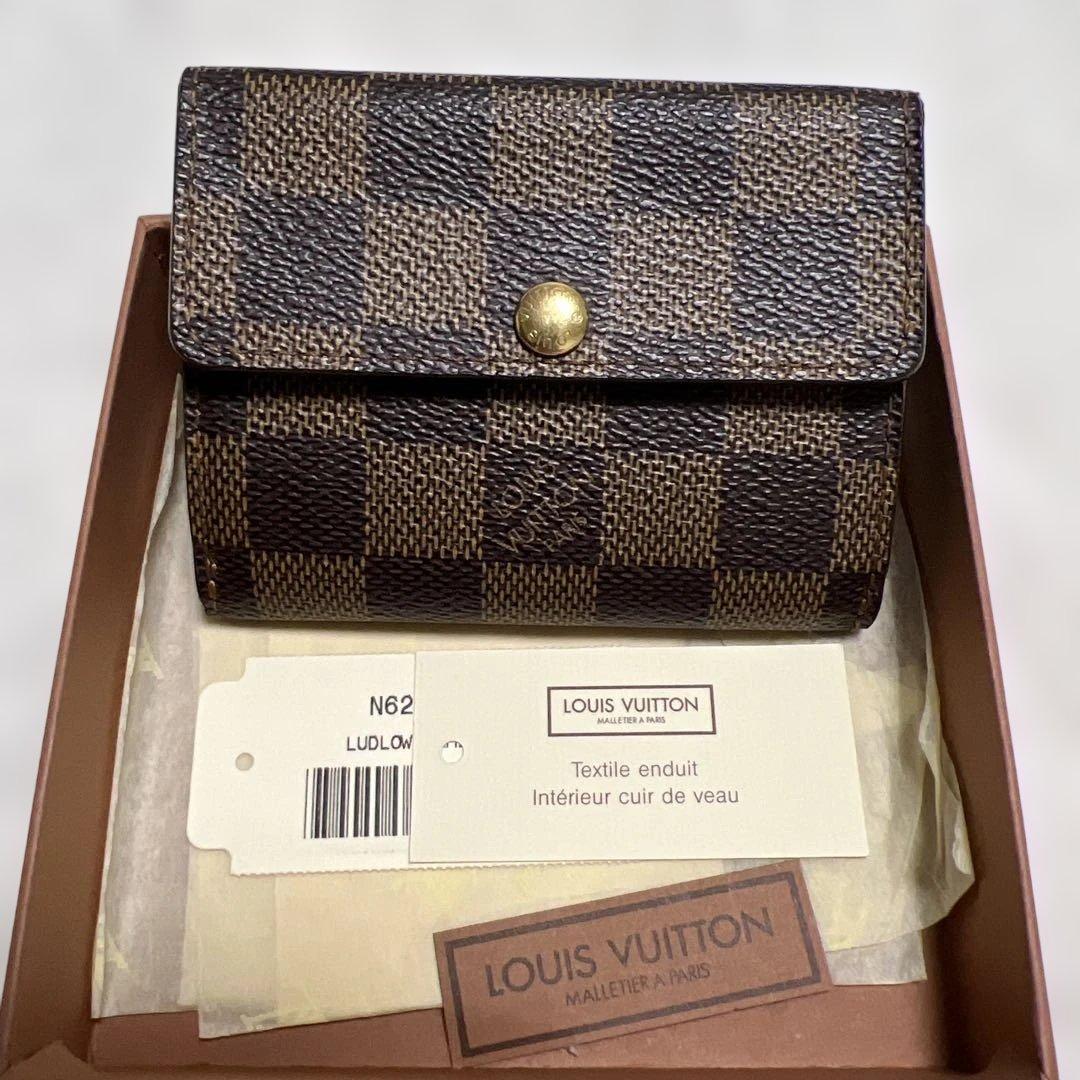 ルイヴィトン ダミエ ラドロー ケース ミニ財布