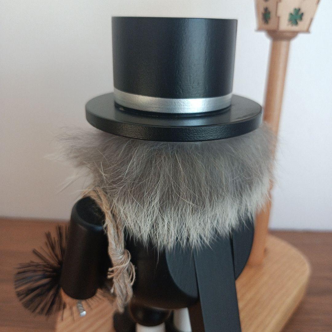 くるみ割り人形〈煙突掃除夫と街灯〉リヒャルトグレーザー ザイフェン ランプ付置物