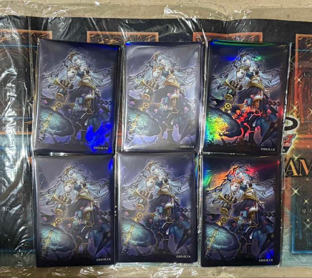 遊戯王　麗しき磁律機壊　公式　スリーブ 10枚入り　6パックセット