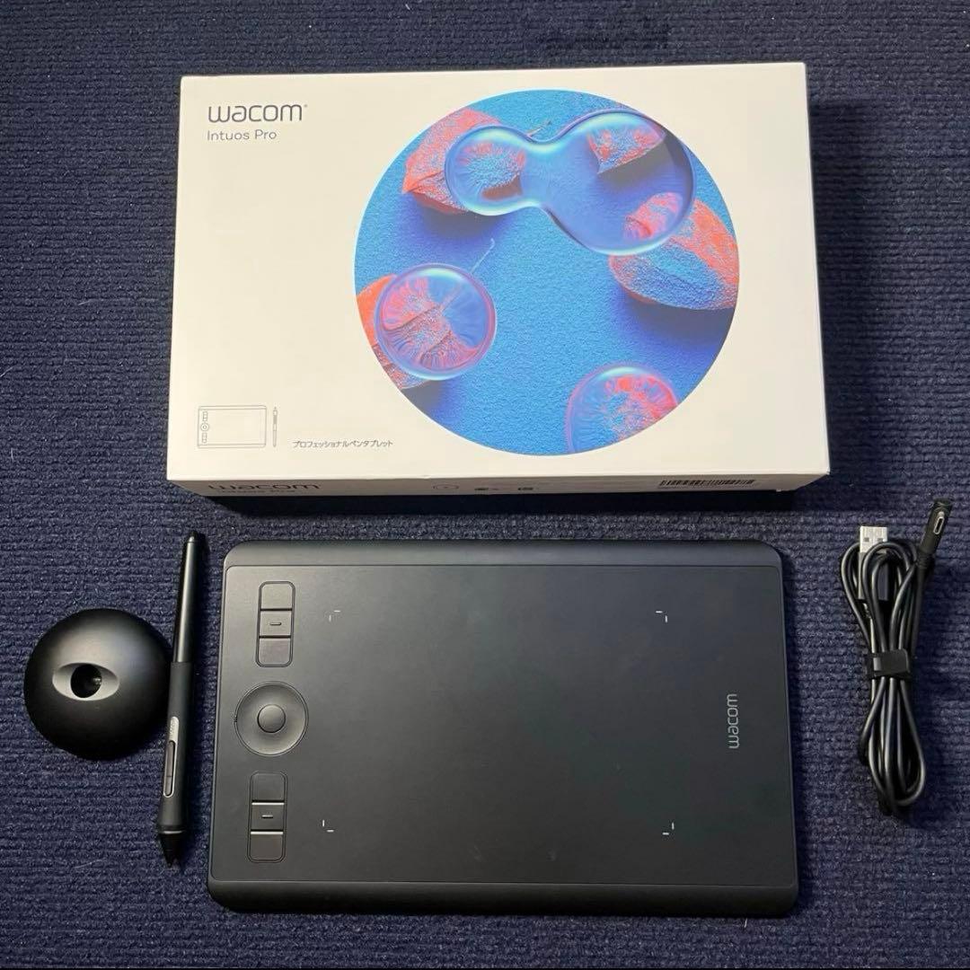 液タブ・ペンタブ Wacom Intuos Pro small PTH460K0D