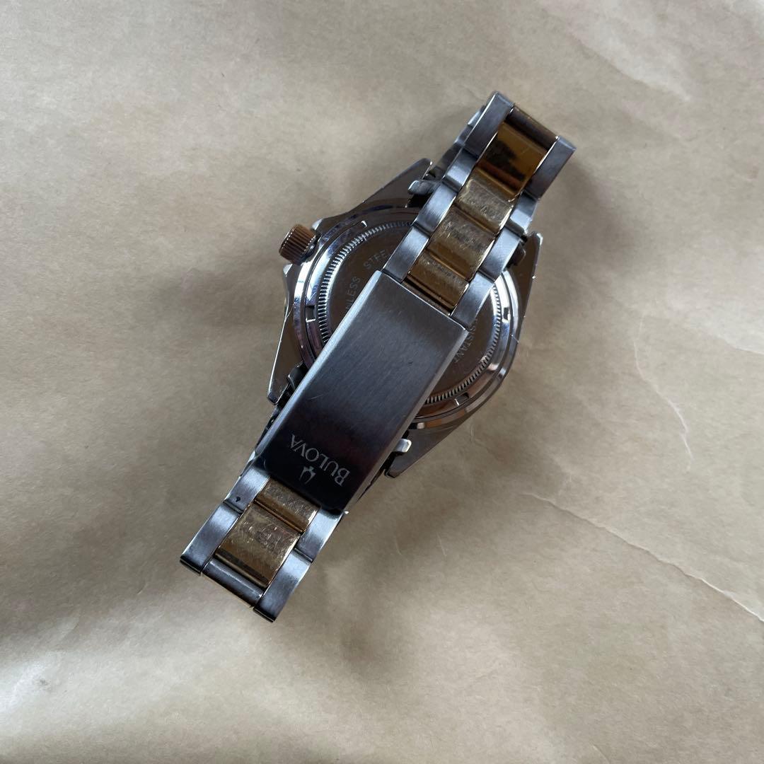 キ*ス様 中古メンズ ブローバ BULOVA ブランド 自動巻き腕時計