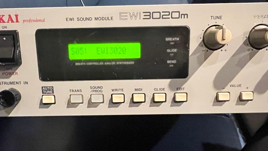 【ジャンク】AKAI EWI 3020m 【正常動作確認済】