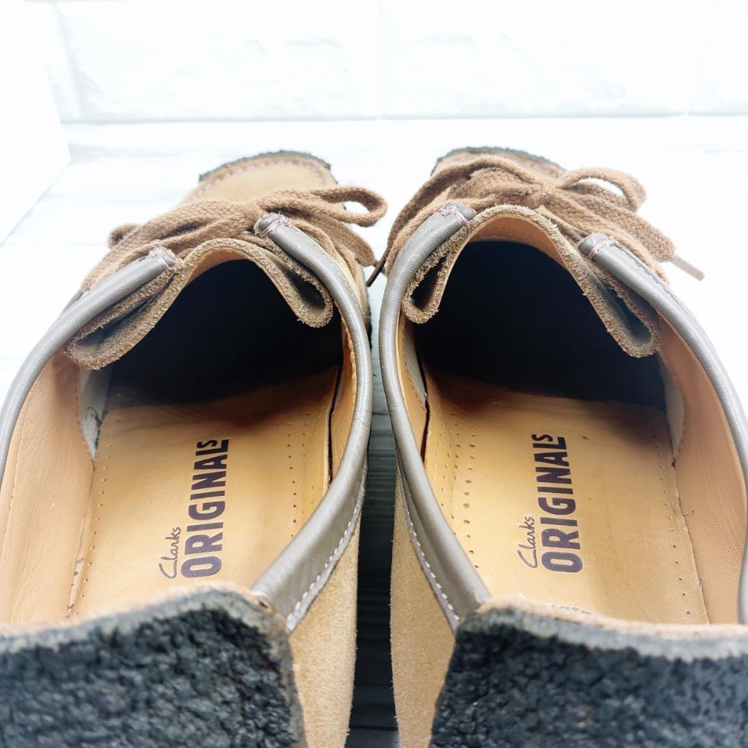 クラークス　オリジナルズ ナタリー スウェード ベージュ UK8