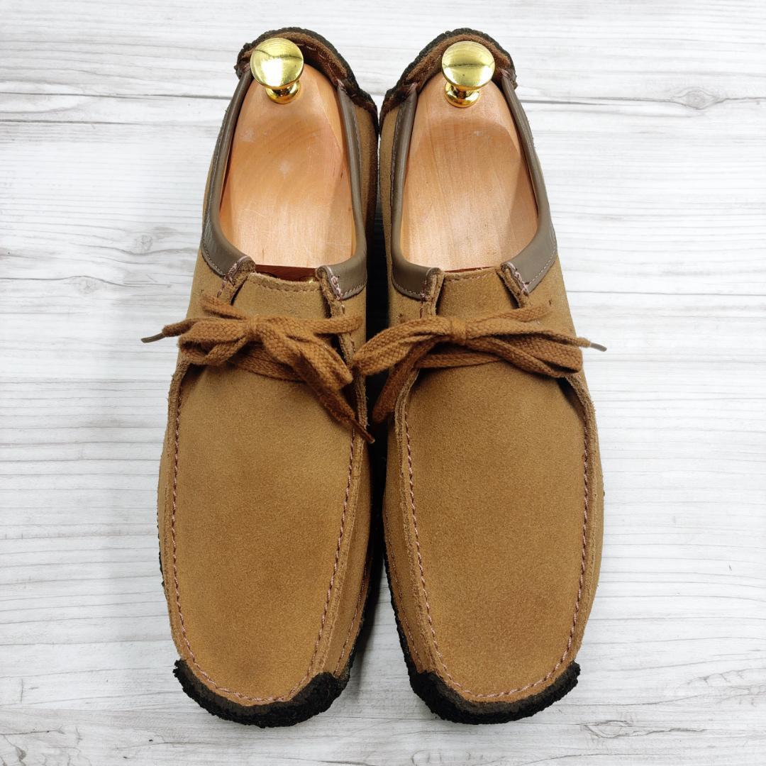 クラークス　オリジナルズ ナタリー スウェード ベージュ UK8