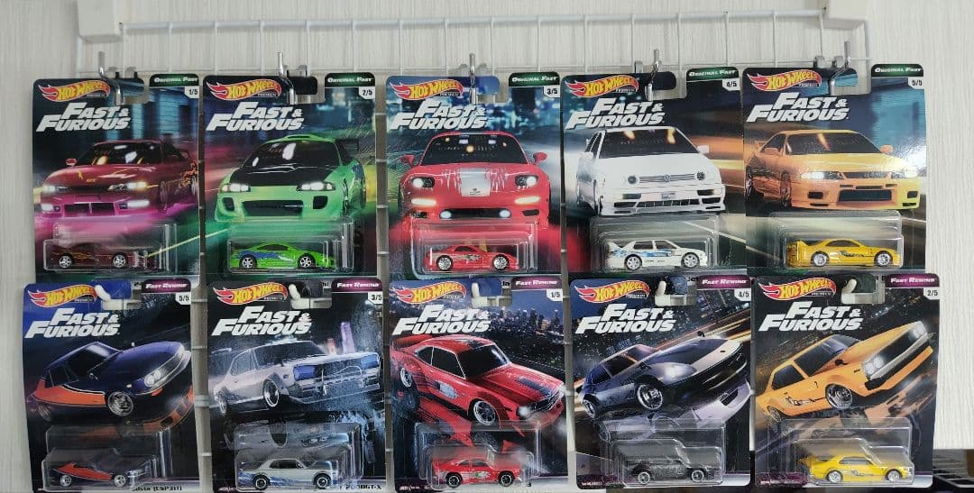 ホットウィール ワイルドスピード 10台セット