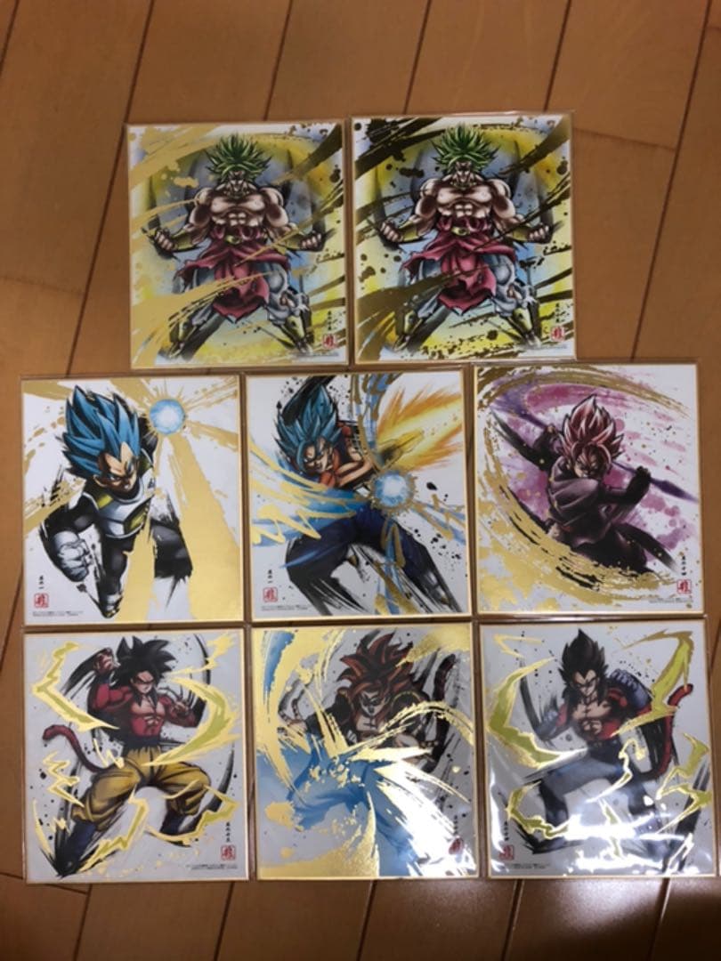ドラゴンボール 色紙アート