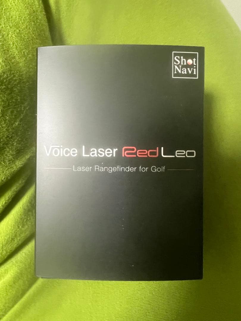 新品未使用　Shot Navi Voice Laser Red Leo