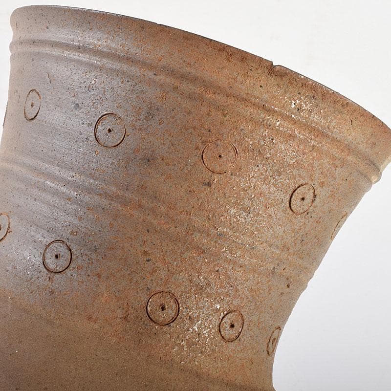 朝鮮美術　須恵器　新羅土器　新羅無細土　壷　C　8361C