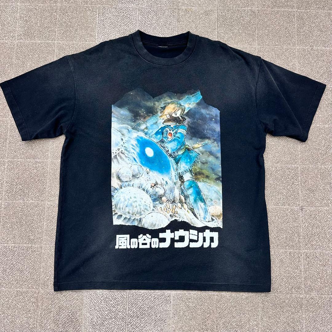 f*.様 風の谷のナウシカ ジブリ Tシャツ 黒 XL 海外限定