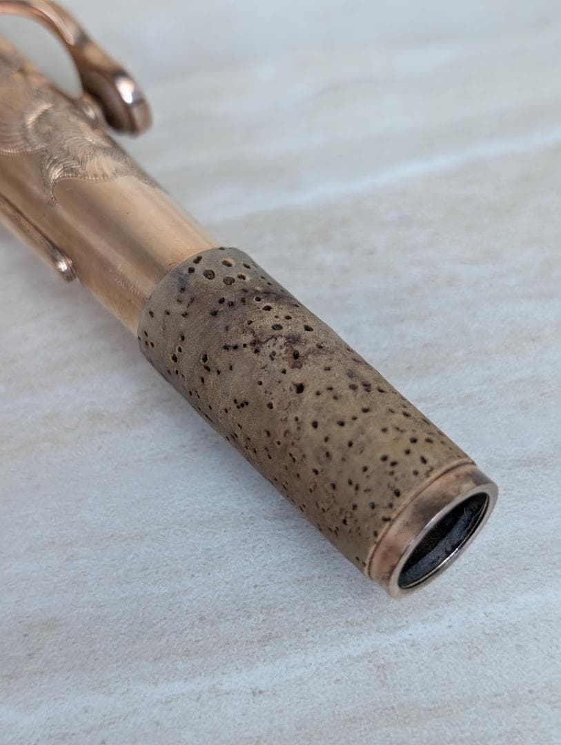 サックス　ネック　SOLID　SILVER　GOLD.P　ゴールドピンク　パーツ