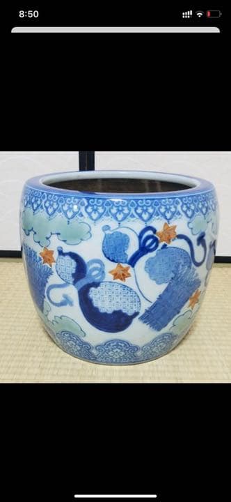 アンティーク☆火鉢☆鉢カバー☆メダカ