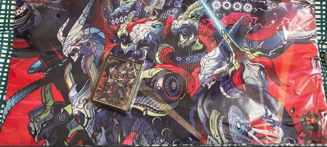 最安値　デュエル・マスターズ　超CS 超竜ヴァルキリアス　プレイマット　スリーブ