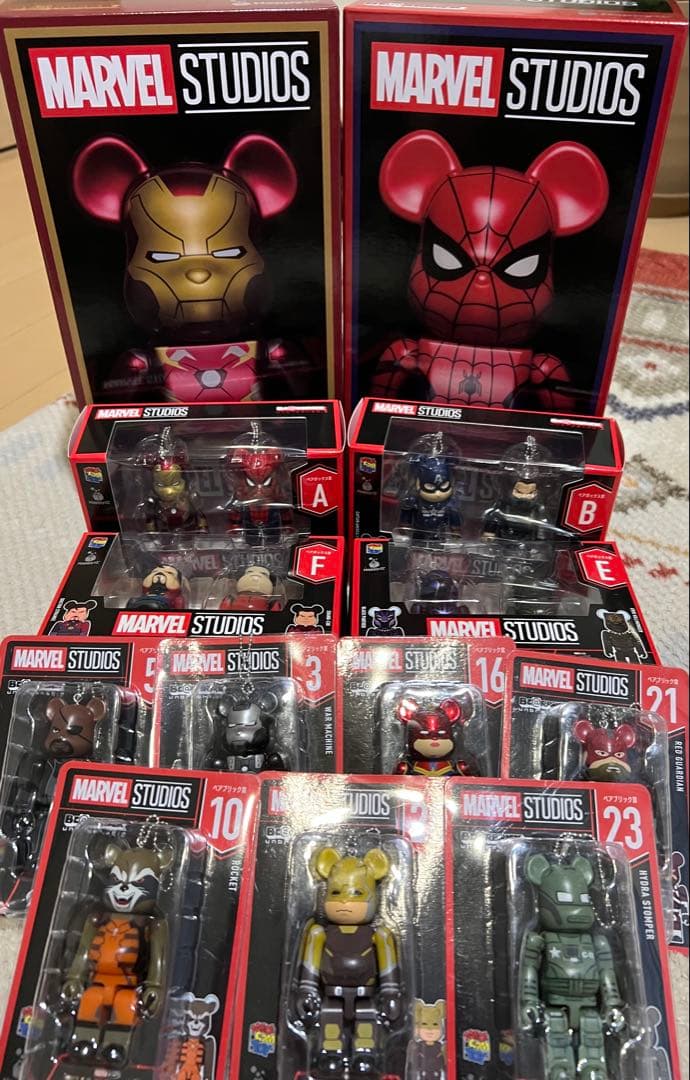 MARVEL STUDIOS ベアブリック セット