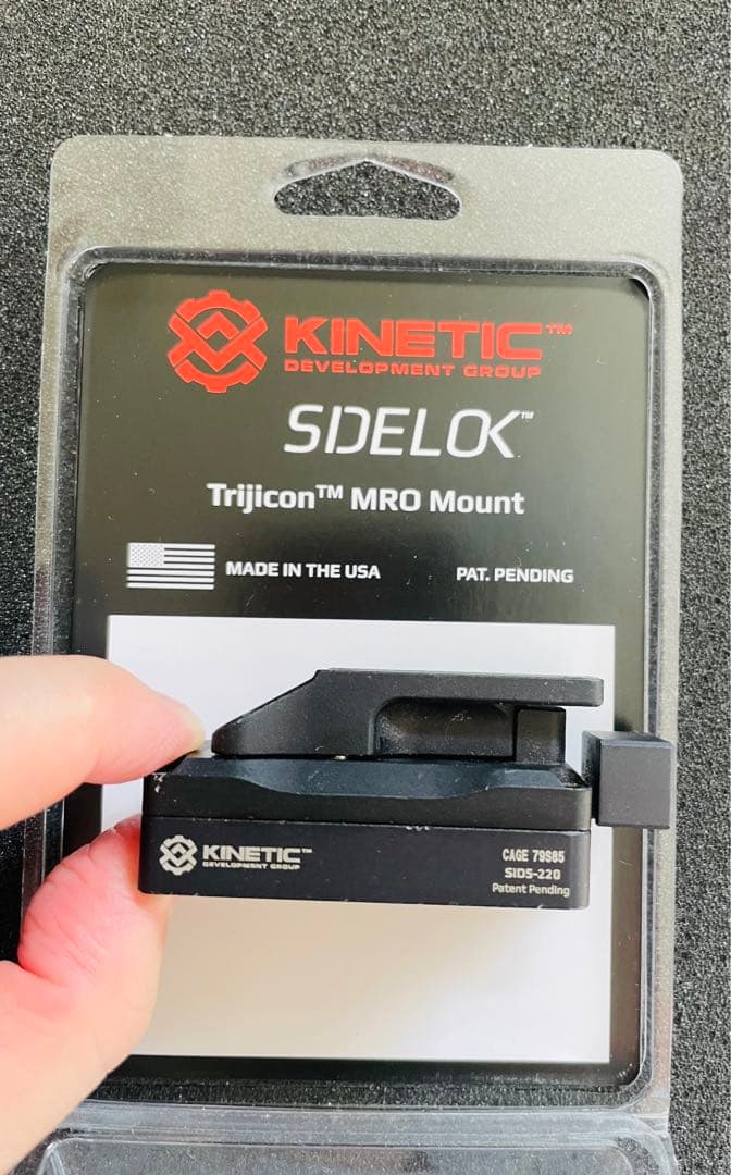 実物 KINETIC Trijicon MRO Mount