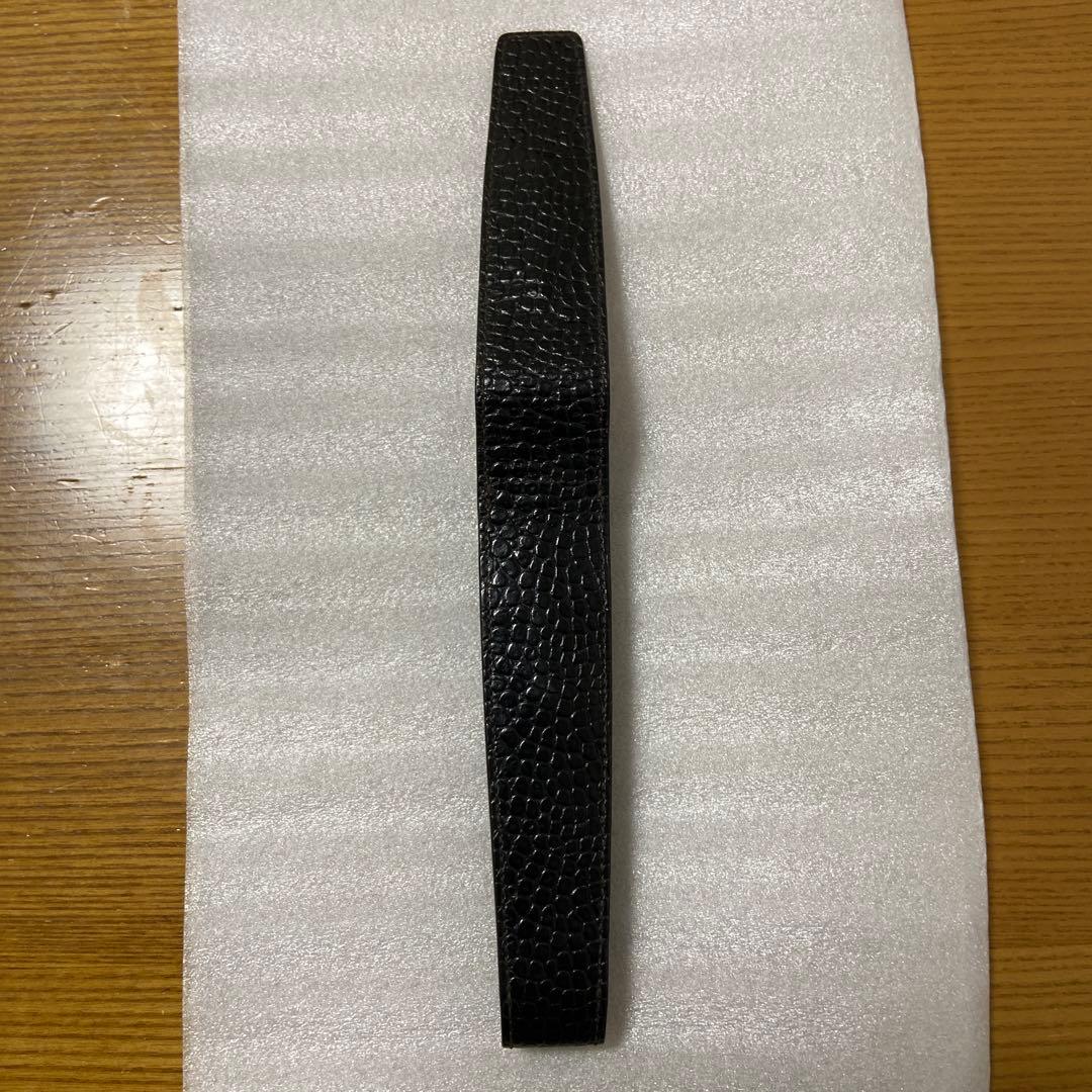 【希少】モンブラン カーフレザー クロコ型押しペンケース