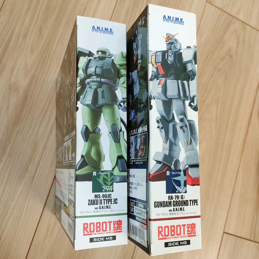 【未開封】ロボット魂 陸戦型ガンダム / 陸戦型ザク