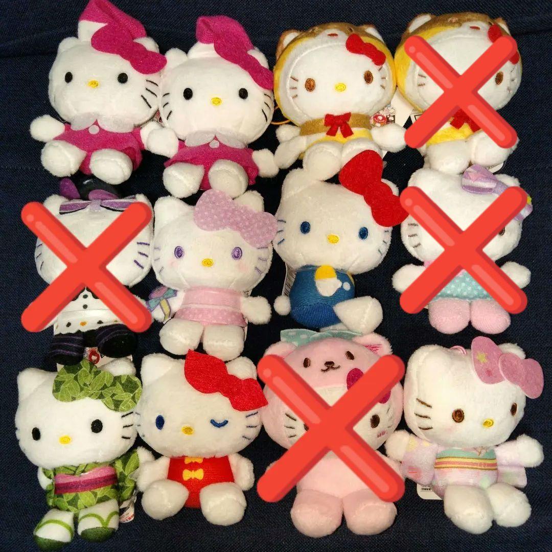 ハローキティ50周年　モーリーファンタジー　ぬいぐるみマスコット