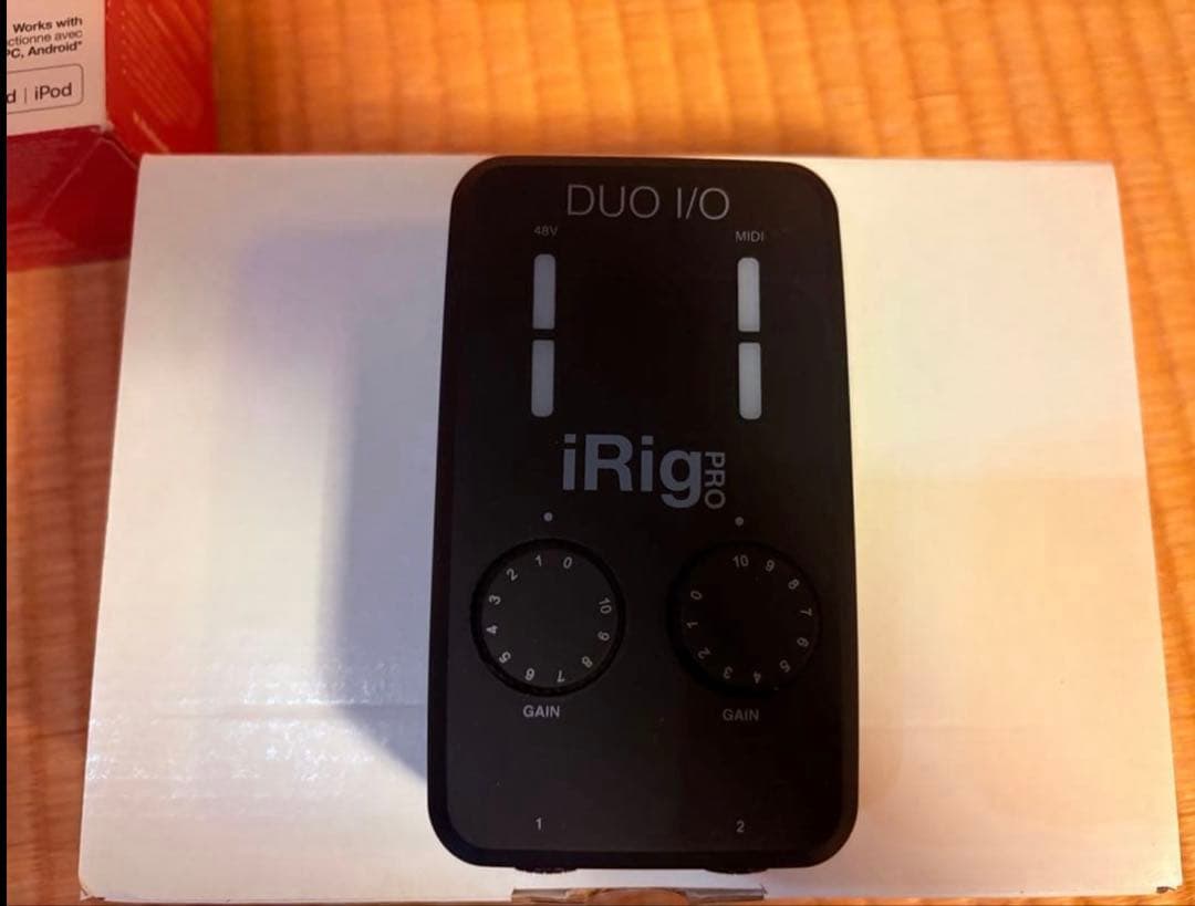 iRig Pro DUO I/O オーディオインターフェイス(電源アダプター付)