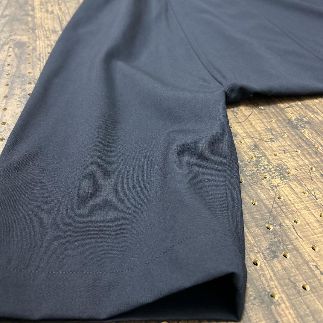 新品タグ付　コムデギャルソン　サルエルパンツ　黒　紺　L ウール100%