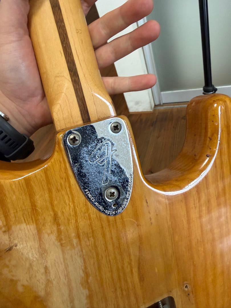 レフティ フェンダーUSA ストラトキャスター 1976 ナチュラル