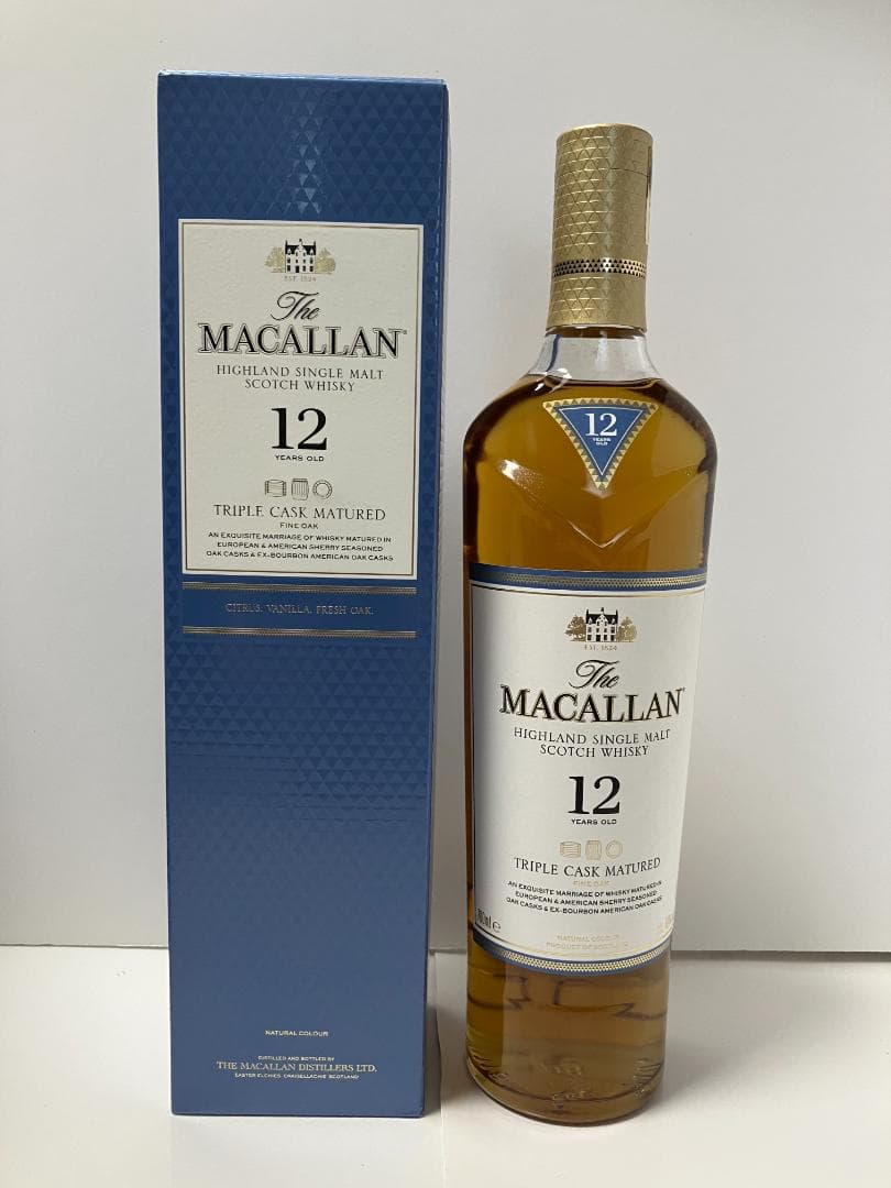 ‼️最安値‼️　ザ・マッカラン12年　トリプルカスク