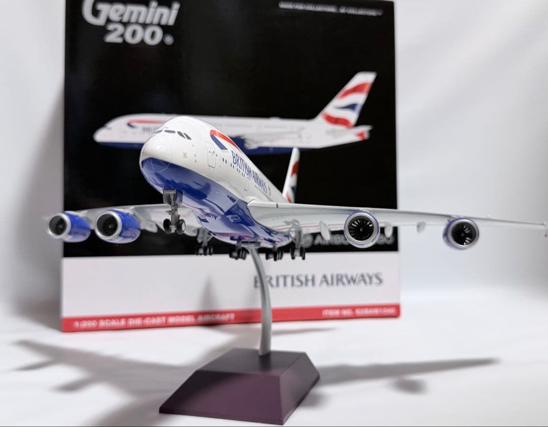 航空機・ヘリコプター Gemini 1/200 Airbus A380 British Airways