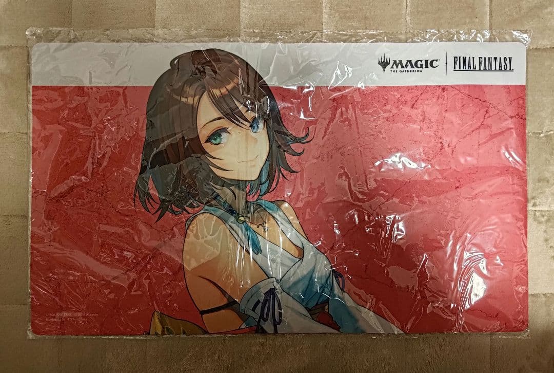 メルカリ便　MTG FF ユウナ プレイマット 未開封