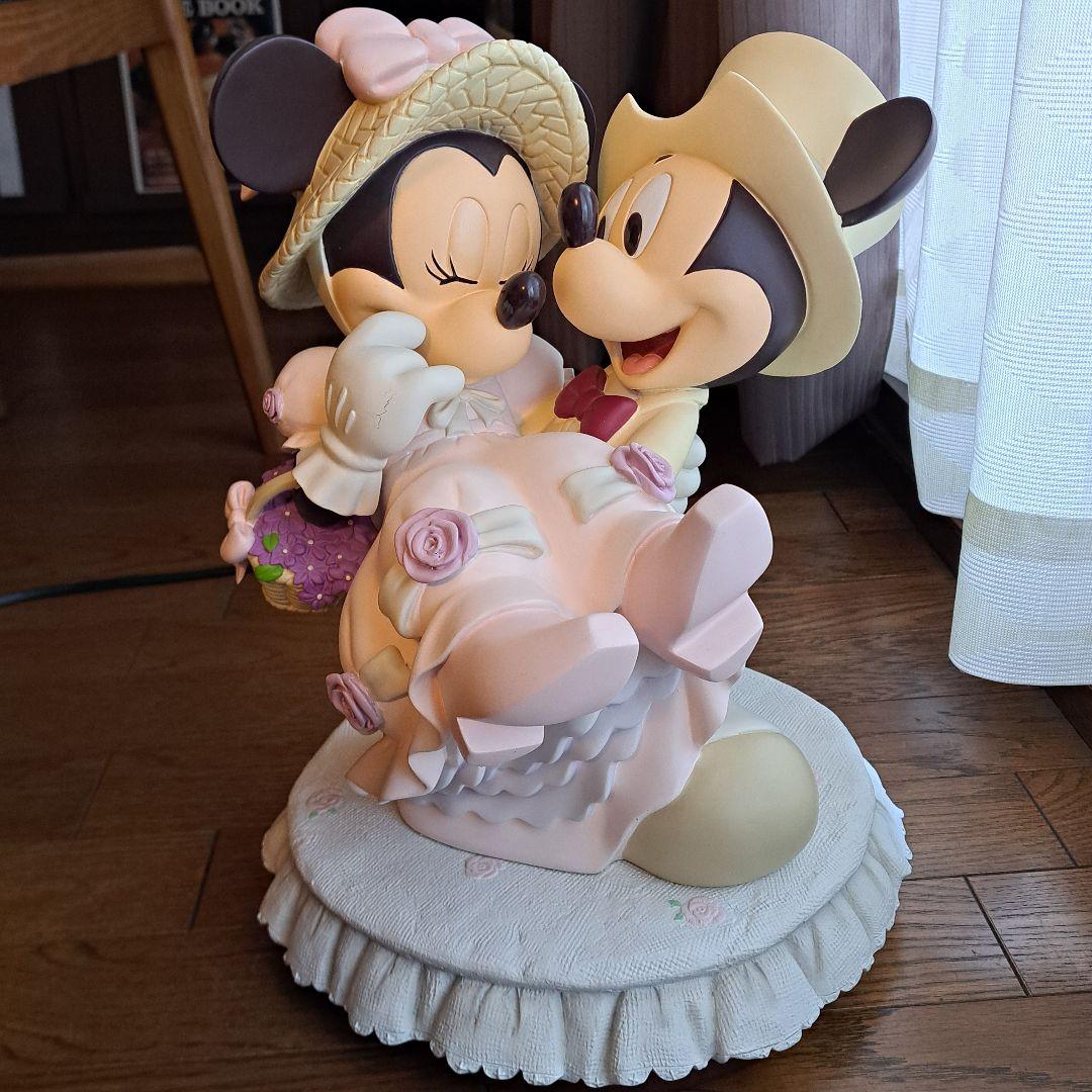 ディズニー ミッキー ミニー ウェディング フィギュア スタチュー