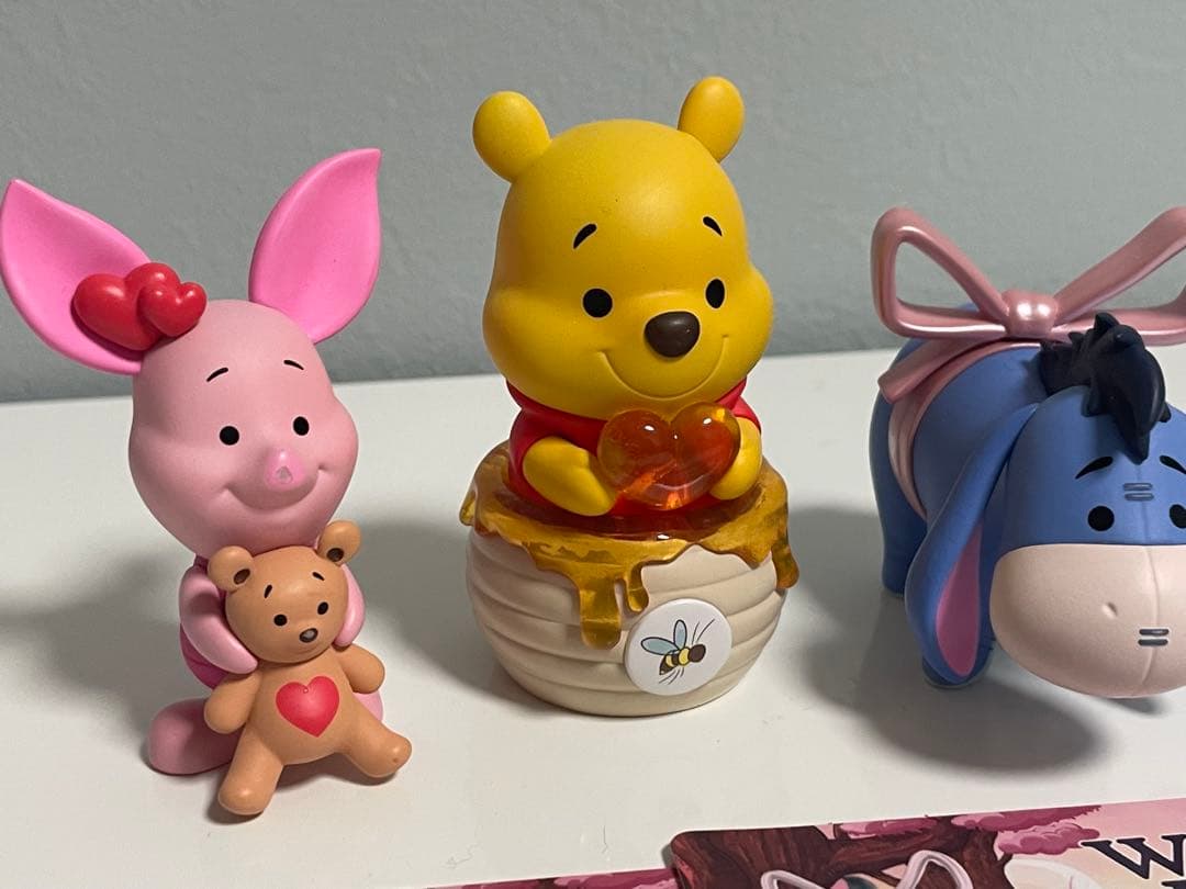 ポップマート　ディズニーキャラクター　プーさん ピグレット イーヨー　セット