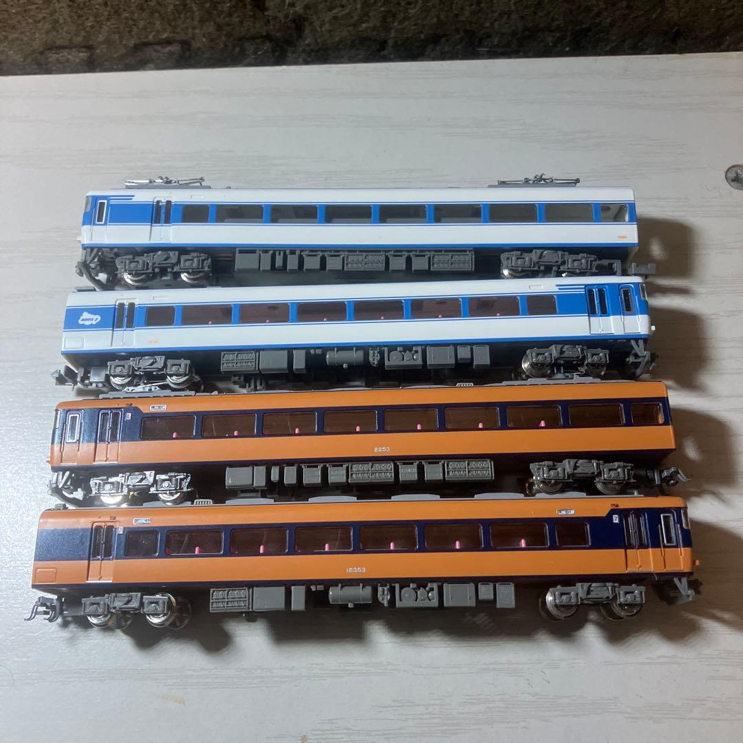 グリーンマックス　近鉄12200+15200 4両+パーツセット　ジャンク品