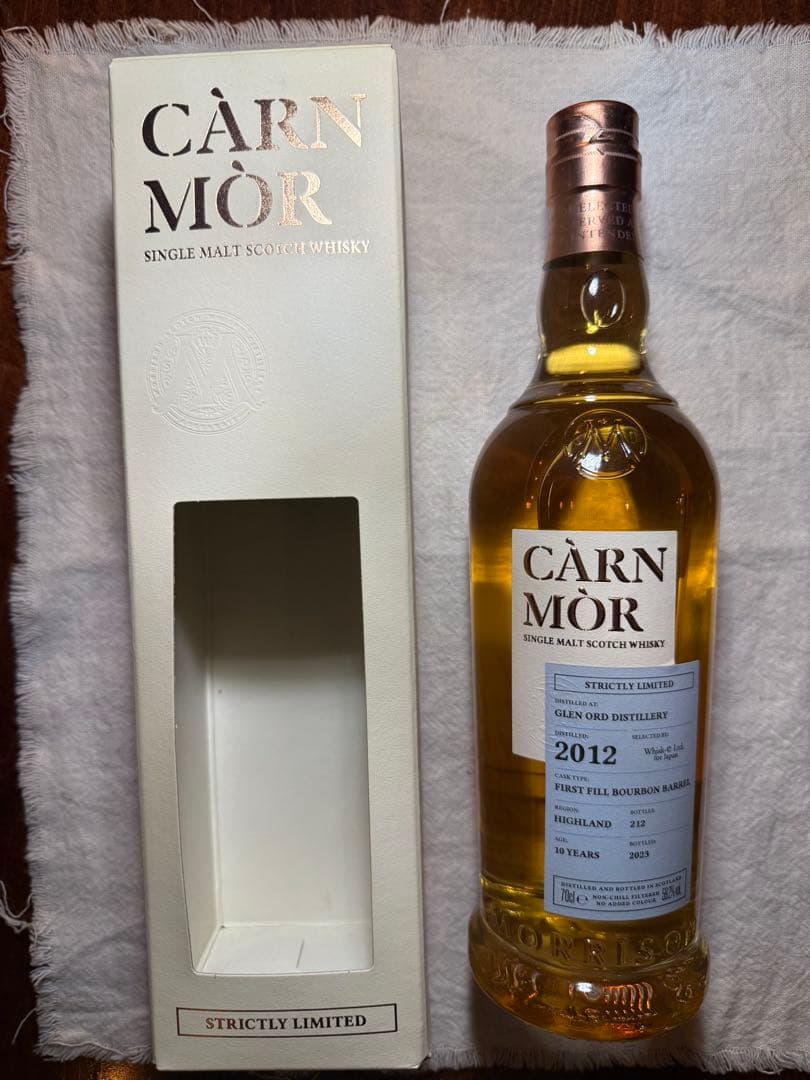 カーンモア　2012 ファーストフィルバーボンバレル　グレンオード　スコッチ