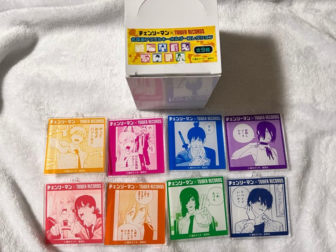 チェンソーマン　マンガ展　缶バッジ　アクリルキーホルダー　アクリルバッジ　セット