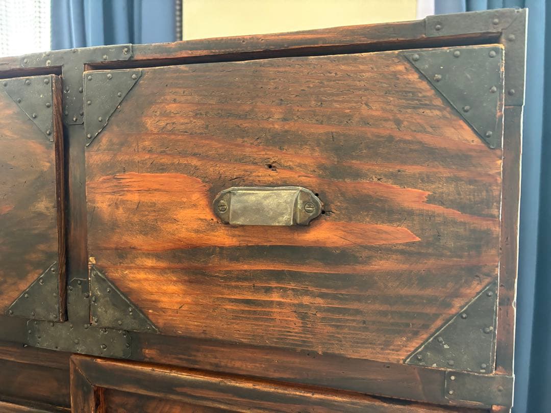 【古家具・古道具】木製 箪笥 タンス 棚 昭和レトロ 収納