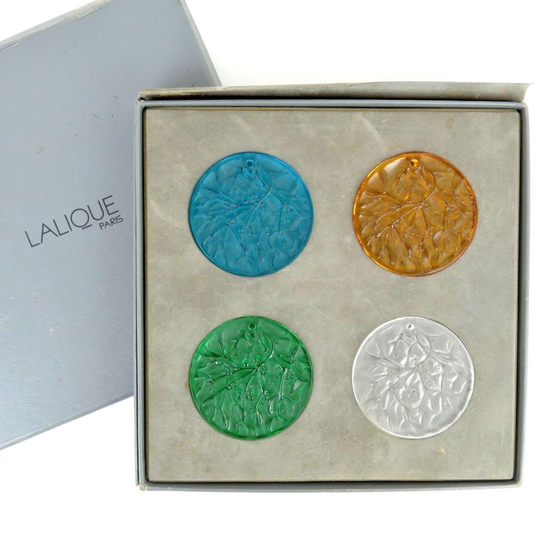 139 LALIOUE ラリック noel クリスマスオーナメント 4点セット