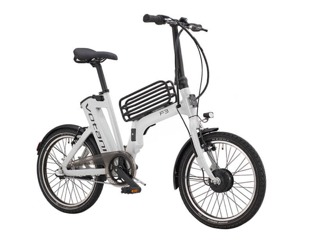 にゃた　BESV F3 電動アシスト折り畳み20インチモデル ライトグレー