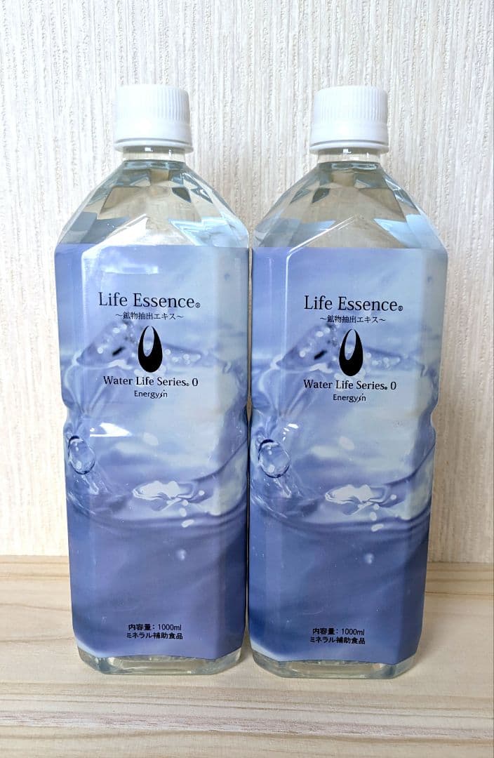 未開封 エコウォーター　ポタポタクラブ　ライフエッセンス 1Ｌ 2本セット